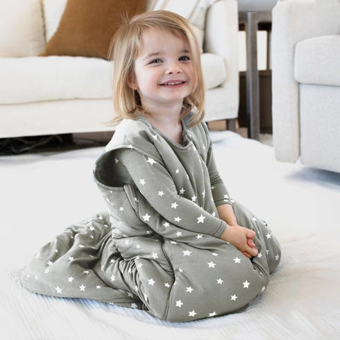 1.0 GUNAMUNA guenamuena Unisex Baby, Toddler Wearable Blanket, Sleeping Bag Bamboo Rayon, Sleep Sack with Diaper