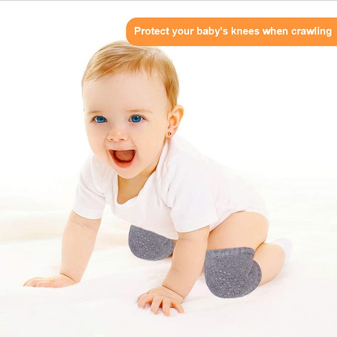 Baby Helmet & Baby Knee Pads for Crawling - Infant Helmet & Walking Baby Helmet for Age 6-36 Months, Blue Dots