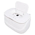 Hamwesh Baby Wipe Warmer, Adjustable Temperature Large Capacity Baby Wet Wipe Warmer, Dispenser with Night Light