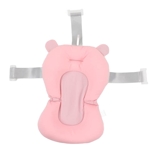 CDQL Baby Bath Seat Cushion, Floating Safe Foldable Adjustable Infant Bath Supporter for