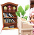 1:12 EatingBiting Adult scene Handmade Dollhouse Miniature Furniture Wooden Bookcase Wood Shelf Cabinet Mini Wooden