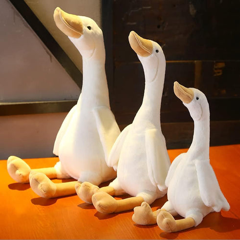 19.7" Swan Stuffed Animal, Cute Soft Goose Plushie Pillow Doll, Birthday Gifts for Kids, Perfect Companion