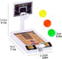 4 Pack Tabletop Basketball Game Toys, Basketball Party Favors for Office Stress Relief, Classroom Prizes