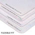 Pack 2-Pack Elys & Co. Waterproof and Play/Mini Crib Sheets All-in-One Mattress Protector and Fitted Playard Sheets