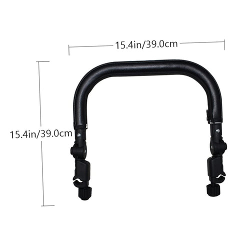Universal Baby Stroller Bumper Handle Replacement, Pu Leather Accessories for Newborn Wagon