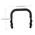 Universal Baby Stroller Bumper Handle Replacement, Pu Leather Accessories for Newborn Wagon