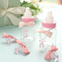 Generic 12 Pcs Pink Plastic Mini Baby Pacifiers Party Favors Decorations Supplies