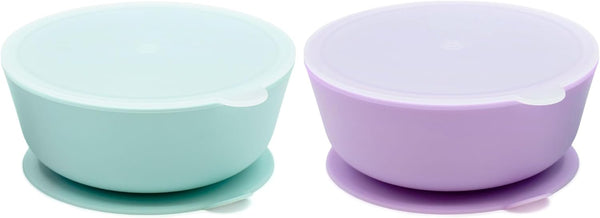 WeeSprout Suction Bowls for Baby & Toddlers (Set of 2) - 100%