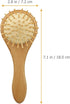 Essential Newborn Hair Care Kit - Wool Brush and Wooden Comb
