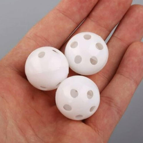10Pcs White Rattle Balls Inserts for Rattle Box Repair, Noise Maker Insert for Dolls and Plush Rings
