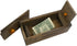 Puzzle Box Enigma Secret Explorer - Wooden Magic Trick Lock Gift Card Holder with Hidden Compartment Piggy Bank