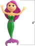 Set 12 ArtCreativity Bendable Mermaid Figures, of Flexible Magical Figurines, Stress Relief Fidget Toys for Kids