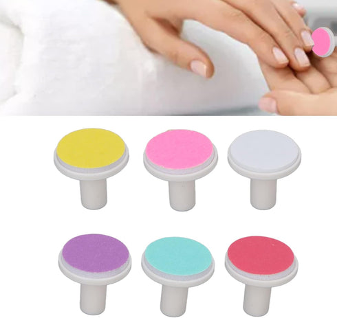Generic Trimmer 6 Trimmer Nail Pad, Pieces Baby Nail Replacement Pads, Professional Accessories Electric File Grinding