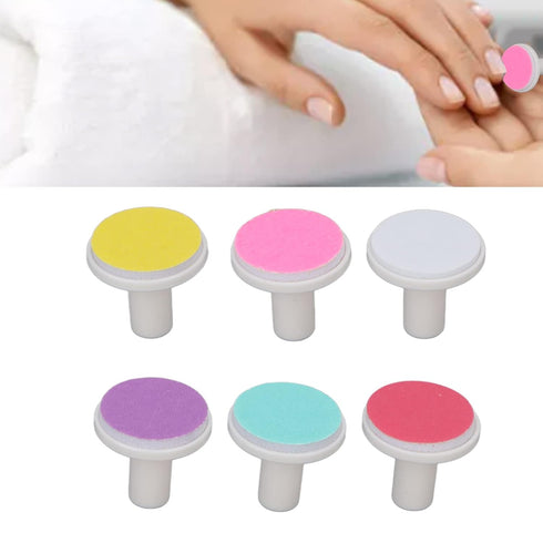 Masyrt Trimmer 6 Trimmer Nail Pad, Pieces Baby Nail Replacement Pads, Professional Accessories Electric Nail File