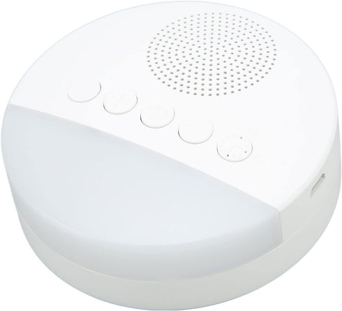 Generic Settings White Noise Sound Machine Portable Night Light Help Baby Sleep Timer USB Rechargeable for NurseryHome
