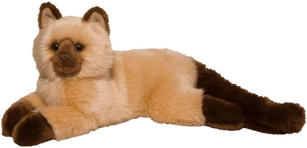 Douglas Sebastian Himalayan Cat Plush Stuffed Animal | 19-inch Long with Tail