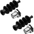 Fielect Waterproof Push Rod Rubber Seals, with Aluminum Mount, L50mm for RC