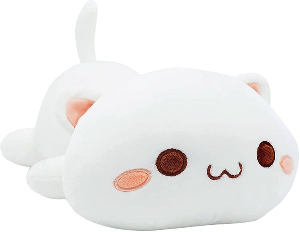 Onsoyours 25.5" Cute Kitten Plush Toy - Soft Anime Cat Large Pillow for Kids