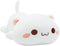 Onsoyours 25.5" Cute Kitten Plush Toy - Soft Anime Cat Large Pillow for Kids
