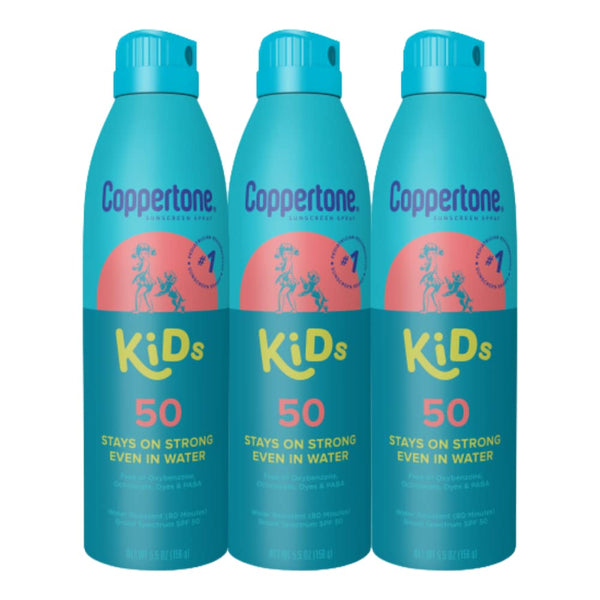 Coppertone Kids Sunscreen Spray SPF 50 5.5 Oz