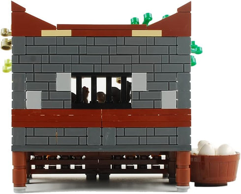 NW Farm Building Blocks Park Accessories Plant Set, DIY Building Bricks Kit Compatible with Major Brands