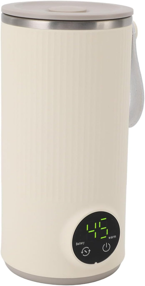 Denash Travel Milk Warmer Mixer Efficient Thawing USB Charging Long Lasting Battery For