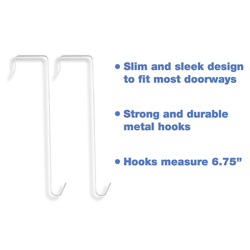 Delta Children 4 Pocket Over The Door Hanging Organizer, 2 Pack, Easy Storage Solution, Beige