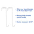 Delta Children 4 Pocket Over The Door Hanging Organizer, 2 Pack, Easy Storage Solution, Beige