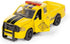 Siku 3505, 1500 1:50, RAM Pick-Up with Compressor Trailer, Metal/Plastic, Yellow/Orange, Incl. barriers and Toy Figure