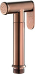 MUOBSBJRX HandheldSprayer Brass Cloth Diaper Sprayer, Rose GoldSprayer for Toilet Single Cold Angle