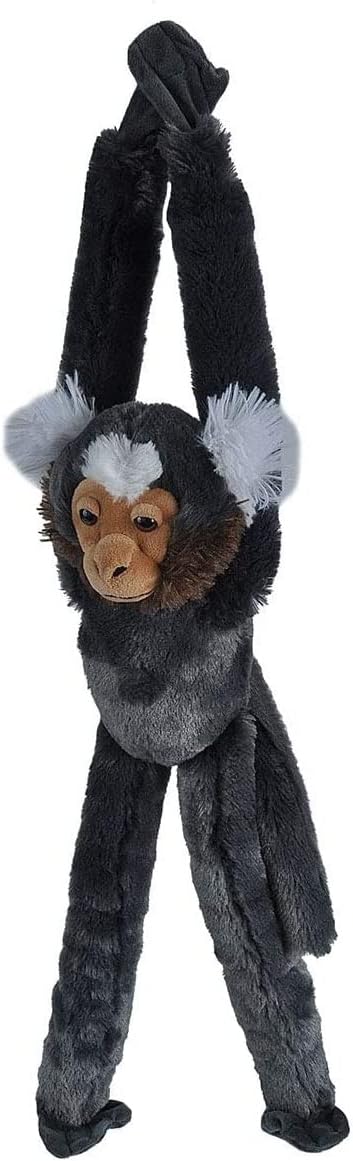 Wild Republic Marmoset Monkey Plush Toy, 22" Hanging Stuffed Animal, Kids Gifts