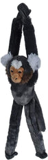 Wild Republic Marmoset Monkey Plush Toy, 22" Hanging Stuffed Animal, Kids Gifts