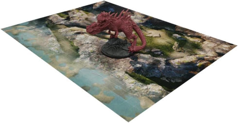 Steamforged Epic Encounters: Nest of The Dinosaur RPG Fantasy Tabletop Game with Boss Miniature & Game Master Book