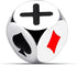 AMBREGRISSUN Trump Marker & Dice for Euchre Pinochle Playing Cards - Gifts for Family & Friends