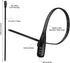 Eoio (1 Pack Adjustable Babyproof Lock, Easy Install on Cabinets, French Fridges, Baby Carriages, Kids Bikes, Helmet