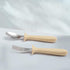 Silicone Baby Feeding Set, 2 Pack Divided Suction Plates, Spoons and Forks for Toddler Utensils, BPA Free