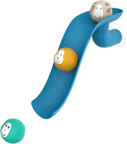Matchstick Monkey Bath Time Slide Set Baby Bath Toy, Sensory Learning, Easy-to-Grip