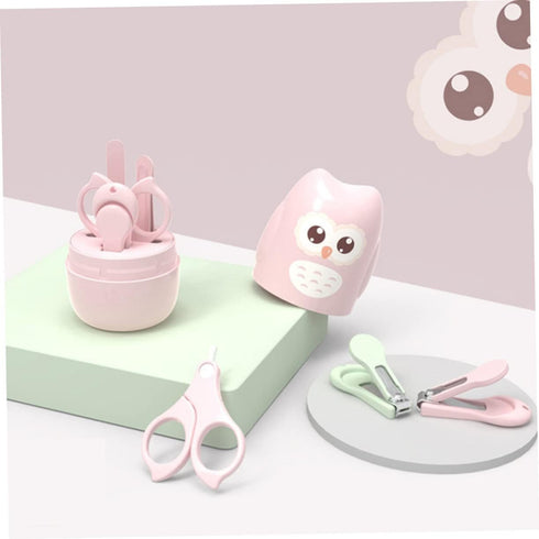 Set Kisangel Baby Nail Clipper Kit for Newborns Safe Infant Nail Clippers and Tweezers Ergonomic Design Comfortable
