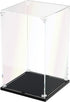 Clear Acrylic Display Case, Self Assemble Display Box for Collectibles, Alternative Glass Case for Doll Toys (6x6x10