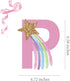 CC HOME Unicorn Happy Birthday Banner/Unicorn Party Supplies for Kids Birthday Party Decoration, Pink