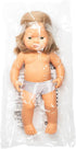 Miniland Doll 15'' Caucasian Girl with Vitiligo, Anatomically Correct Quality Toy Made in Spain
