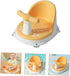 SECFOU Bath Seat for Months Anti-Slip Bathtub Support Chair with Compact Lightweight Design Safe Sitting Bath for Small