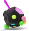 Fidget Dodecagon 12-Side Fidget Toy Cube, Relieves Stress and Anxiety, Travel Toy for Children and Adults, B2 Black