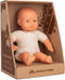 Miniland Doll 12 5/8'' Caucasian Soft Body (Box) - Made in Spain, Quality Inclusion
