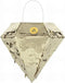 Unique Mini Gold Foil Diamond Piñata, Favor Decoration (1 Pc) for Birthdays & Themed Events