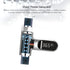 Matybobe 0~100 360 LED Digital Shower Temperature Display Baby Bath Water Thermometer Celsius/Fahrenheit Display
