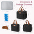 HavenMinds Pack, Detachable Breast Milk Cooler Travel Bag with Ice Double Layer Breast Pump Bag Compatible for Wearable