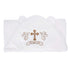 ESTAMICO Unisex Baby Plush Hooded Bath Towels with Embroidery Cross and Cute Ears for Infants, Toddlers & Kids