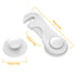 TRILINK Cabinet Locks for Babies - 10 Pack Baby Proofing Safety Locks for Cabinets, Fridge, Strong Adhesive, No Drilling