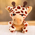 6 Pieces Jungle Stuffed Animal Set - Plush Lion, Elephant, Tiger, Giraffe Toys for Party Theme